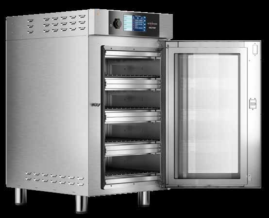 Deze ovens hebben een compact formaat van 533 mm en geen ventilatieopeningen, waardoor er geen luchtuitlaat nodig is. Onze werkbladmodellen zijn de perfecte oplossing voor krappe ruimtes.