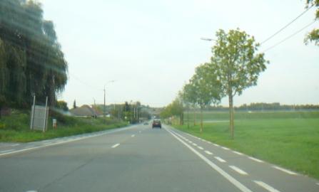 Deelzone 1 tussen de poort van de bebouwde kom Aalbeke (grens project doortocht Aalbeke