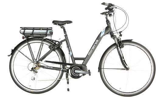 E-Bikes Melanie/Milan STEPS 10-speed Deore Dames + Heren Kleuropties Couleurs A B Specificaties Spécifications GEWICHT/POIDS 23,5 kg PRIJS/PRIX GEOMETRIE 2.