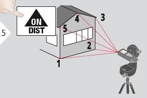 Firmware update via de Leica DISTO Plan App kan noodzakelijk zijn om deze functie te