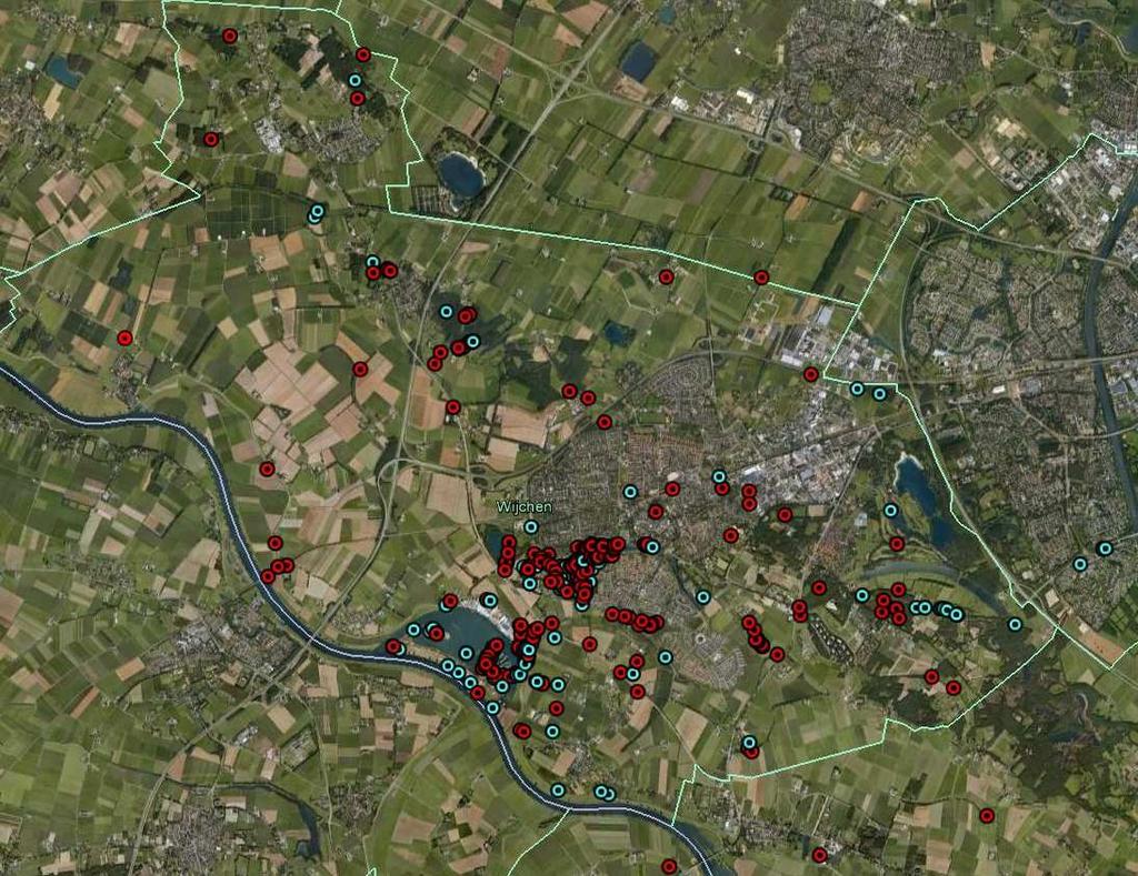 4.11 Konijn 2004 t/m 2010 Van de 66 waarnemingen gaat het om 52 zichtwaarnemingen, 6 verkeersslachtoffers, 6 sporen (keutels en graafsporen) en 2 waarbij het type waarneming niet is genoteerd.