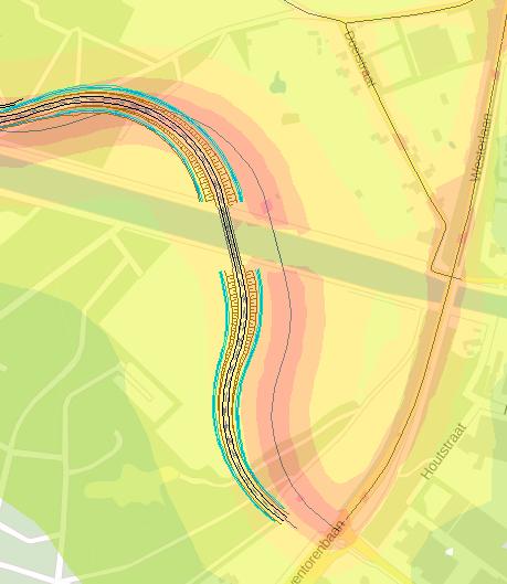 5 verschuiving brug Na het bepalen van de voorkeursvariant, maken we ook een variantenstudie voor de meest gunstige ligging voor de voorkeursvariant.