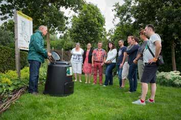 COMMUNICATIE-INITIATIEVEN 2016 (vervolg) Als vaste uitvalbasis voor de kringloopkrachten bezit IDM een eigen demonstratieplaats Campus Compos.