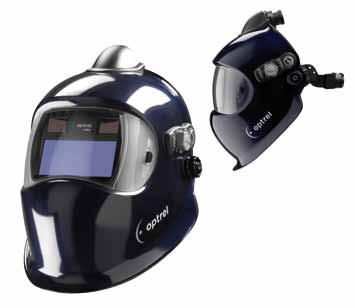 Optrel verse lucht helmen voor e3000 motorunit Comfortabele verse lucht lashelm Optrel e600 serie met een beschermingsniveau van DIN 5 tot IN 13.