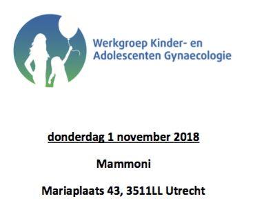 lid. Nadere informatie via werkgroep WKAG info@kindergynaecologie.nl of via m.