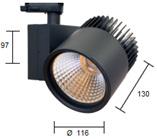 ELConcentra railspot Armatuur type Lamp Reflector Lichtkleur Lumen 7609CONC403201 7609CONC403301 7609CONC403451 Concentra Concentra Concentra Fortimo LED 15W Fortimo LED 23W