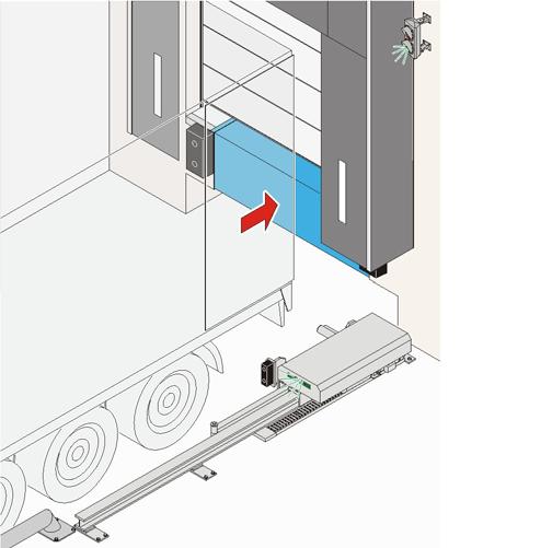 1. Beschrijving Het ASSA ABLOY DE6090AR Automatic Restraint is een hydraulisch vergrendelingssysteem om ongelukken en letsel bij het laadperron te voorkomen.