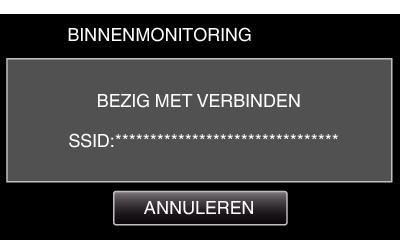 Gebruik van Wi-Fi door het aanmaken van een QR-code Smartphone verbinden met toegangspunt (draadloze LANrouter) 0 Verbind de smartphone thuis met het toegangspunt (draadloze LANrouter) 0 Deze