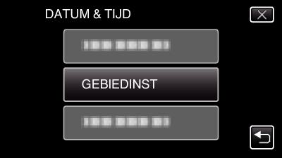 op reis bent instellen op de lokale tijd Wijzig de datum-en tijdweergave in de lokale tijd door uw reisbestemming te selecteren in GEBIEDINST van DATUM & TIJD Zet de regio-instellingen terug nadat u