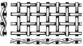 GAAS TOILES GEWEVEN GAAS TOILES TISSEES GEGALVANISEERD STAAL - ACIER GALVANISE maaswijdte ouverture draaddiam. diamètre fil mesh mesh doorlaat vide % theor. gew. poids théor.