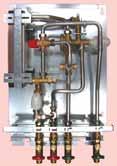 Sanitair HERZ warmwatervoorziening *) 8 HERZ doorstroomapparaat t.b.v. warmwatervoorziening DE LUXE Compacte warmwatervoorziening.