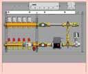 - verdelerhouders - thermomotoren voor verwarmingscircuitregeling - mechanische temperatuurregeling - afsluitventiel - elektronische circulatiepomp - automatische overtemperatuurbeveiliging door