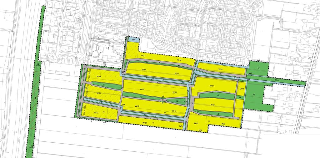 Hoofdstuk 2 Huidige situatie plangebied 2.1 Planbegrenzing Aan de noordzijde van het woongebied ligt een bestaande woonbuurt, de Zuidbuurt.