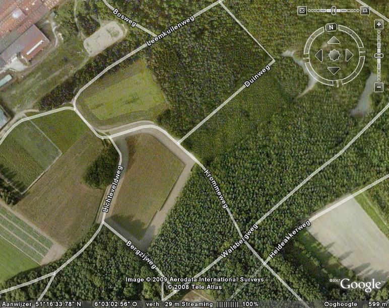 Inhoudsopgave (vervolg) Luchtfoto 2 Overzichtsituatie van de integrale visie. Donkergroen is 1,98 hectare bosaanplant bestaande uit 2 boskernen.