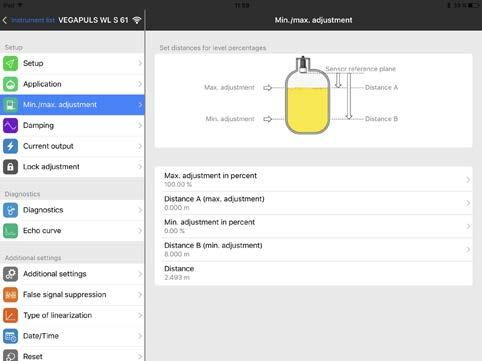 6 Bluetooth-verbinding met smartphone/tablet in bedrijf nemen Opmerking: Wanneer een verkeerde sensor-pin wordt ingevoerd, dan is het opnieuw invoeren pas na een bepaalde vertragingstijd mogelijk.