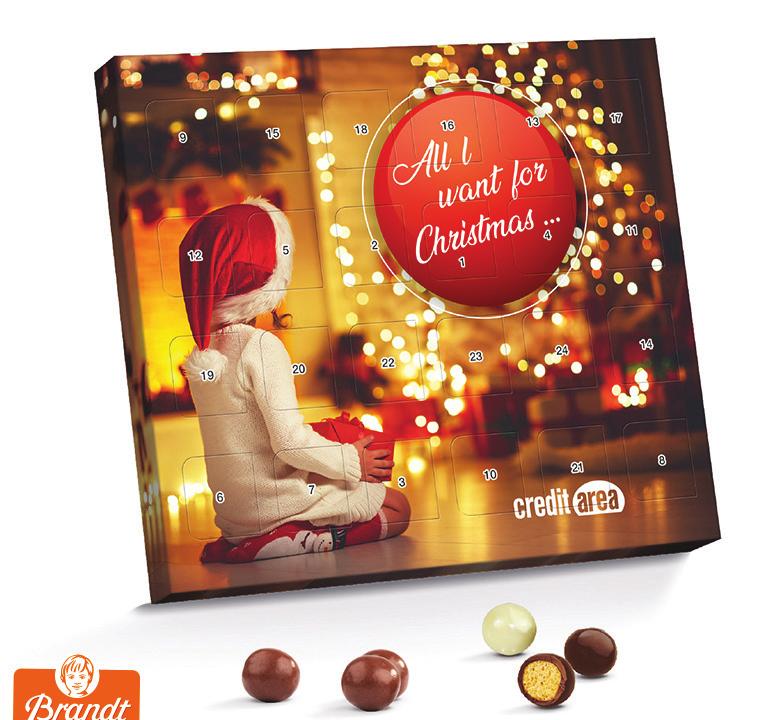 Adventskalenders en chocolade Tower adventskalender