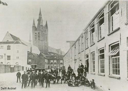 13282 circa 1897 Het Sint Agathaplein