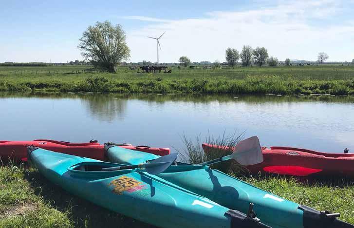 Bijvoorbeeld het Whodunnit dinerspel bij onze Friese Hajé vestigingen, kano varen bij Hajé Nieuwegein, fietsen langs de Friese meren, een excursie door het Natuurpark of een wandeling door de