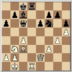 Remise, op voorstel van Wit. Door Pietrow aangenomen, hoewel hij vindt dat Zwart al een tikje beter staat. 24. Txd8+ Andere mogelijkheden: 24. Lxf6, Txd1+ 25.