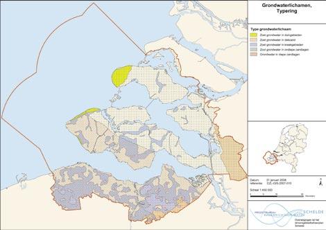 Zoet grondwater in de duingebieden Dit grondwaterlichaam komt op een aantal plaatsen langs de Noordzeekust voor.