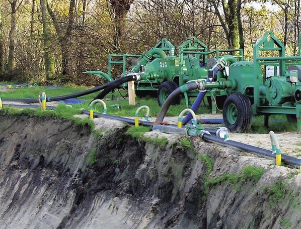 Wateronttrekking en kunstmatige aanvulling Grondwateronttrekkingen zijn in een aantal gevallen oorzaak van verdroging.