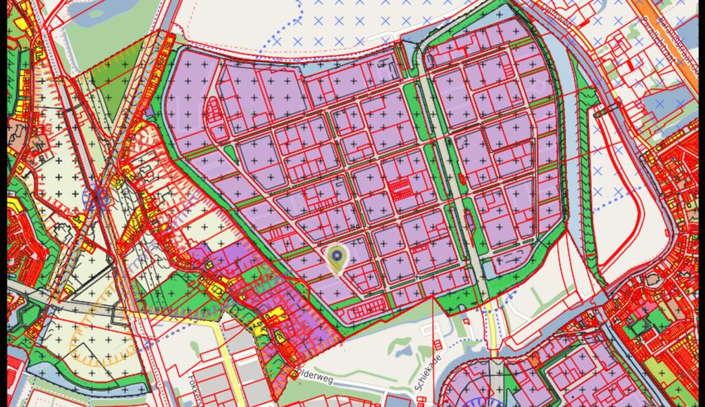 Bestemmingsplan Het geheel valt onder de regels van het bestemmingsplan 'Bedrijventerrein Noordwest' van de Gemeente Rotterdam d.d. 06 april 2013 en is bestemd voor bedrijven tot en met categorie 4.2. A.