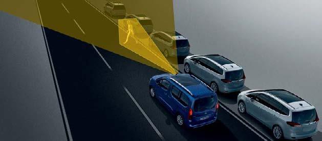 verkeersbordherkenning» automatisch grootlicht» Parkeersensoren achter» Lane Departure