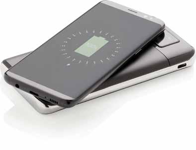 10.000 MAH POWERBANK MET DRAADLOZE 5W LADER P324.