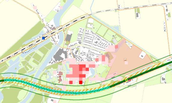 STEUNPUNT EXTERNE VEILIGHEID GRONINGEN Voor het Wellnesscentrum Fontana is voor de huidige situatie gerekend met 114 personen in de dag periode en 130 personen in de nachtperiode.