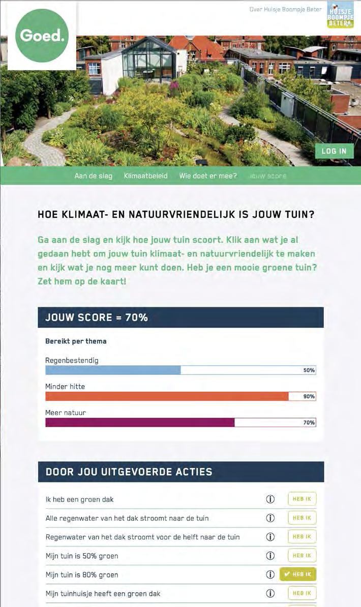 score is en deze vergelijken met