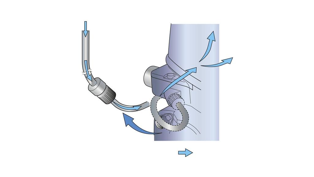 Speciale steun voor verticale opslagstand Deze spannende motor bevat enkele zeer praktische verbeteringen, waardoor hij nog gemakkelijker kan worden opgeborgen.