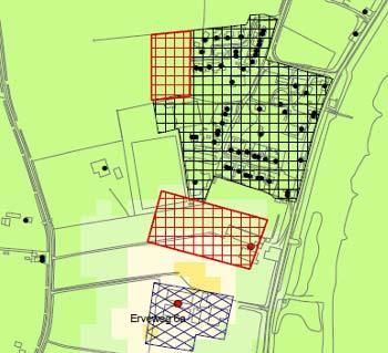 Voor de situatie, waarbij de vergunning voor het bedrijf aan de Erveweg 6a ingetrokken is, wordt het woon- en leefklimaat in de bestaande kom en een klein deel van het westelijke zoekgebied als zeer