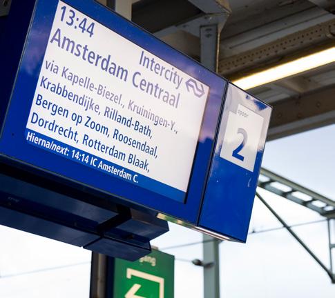 ProRail: verantwoordelijk voor het spoorwegnet van Nederland: aanleg, onderhoud, beheer en veiligheid.