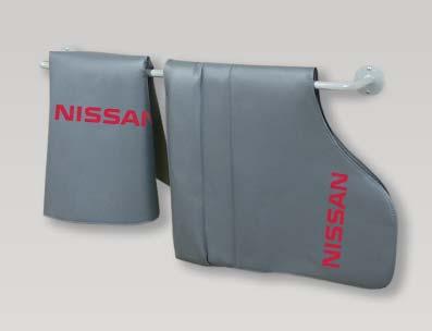 Stoelhoes voor NISSAN art. nr. D-S 15 NI De stoelhoes garandeert bescherming van de voorste stoelen tegen vuil.