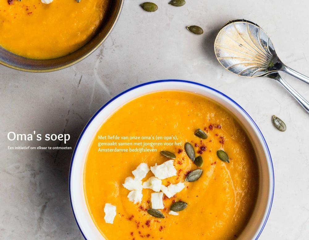 OMA S SOEP: Samen soep koken tegen