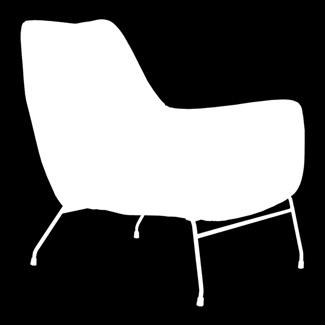 kleur Graniet fauteuil in stof