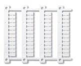 91.3 094.91.30 094.91.3 094.91.30 094.91.3 094.91.30 Doorverbindstrip voor verbinden van de A1 of A2 klemmen 094.06 094.06.0 094.06 094.06.0 094.06 094.06.0 van max.