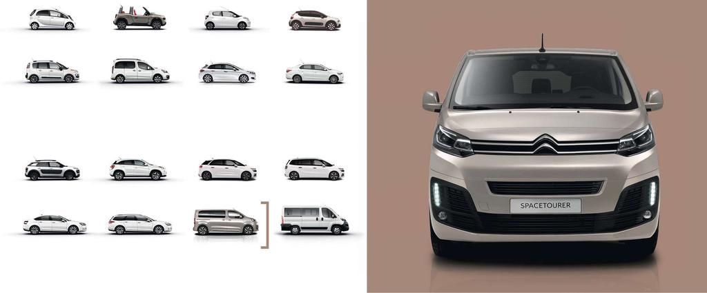 CITROËN SPACETOURER VOOR EEN LEVEN ZONDER GRENZEN CITROËN C-ZERO CITROËN E-MEHARI CITROËN C1 CITROËN C3 CITROËN C3 PICASSO CITROËN BERLINGO MULTISPACE CITROËN C4 CITROËN C-ELYSÉE IEDER ZIJN CITROËN