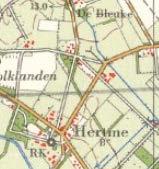 Verkennend bodemonderzoek Hertmerdwarsweg (ong.) in Hertme 2.3 Bodemgebruik Op de topografische kaart uit 977 is ter plaatse van de onderzoekslocatie een groenstrook zichtbaar (figuur 2).