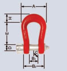 Sluitingen DIN 0 Veilige werklast [t] Afmeting E D H C B 1 B A TWN 09 0 F3355 F3370 35 70 6 4 60 96 66 150 31 6 5 136 90 06