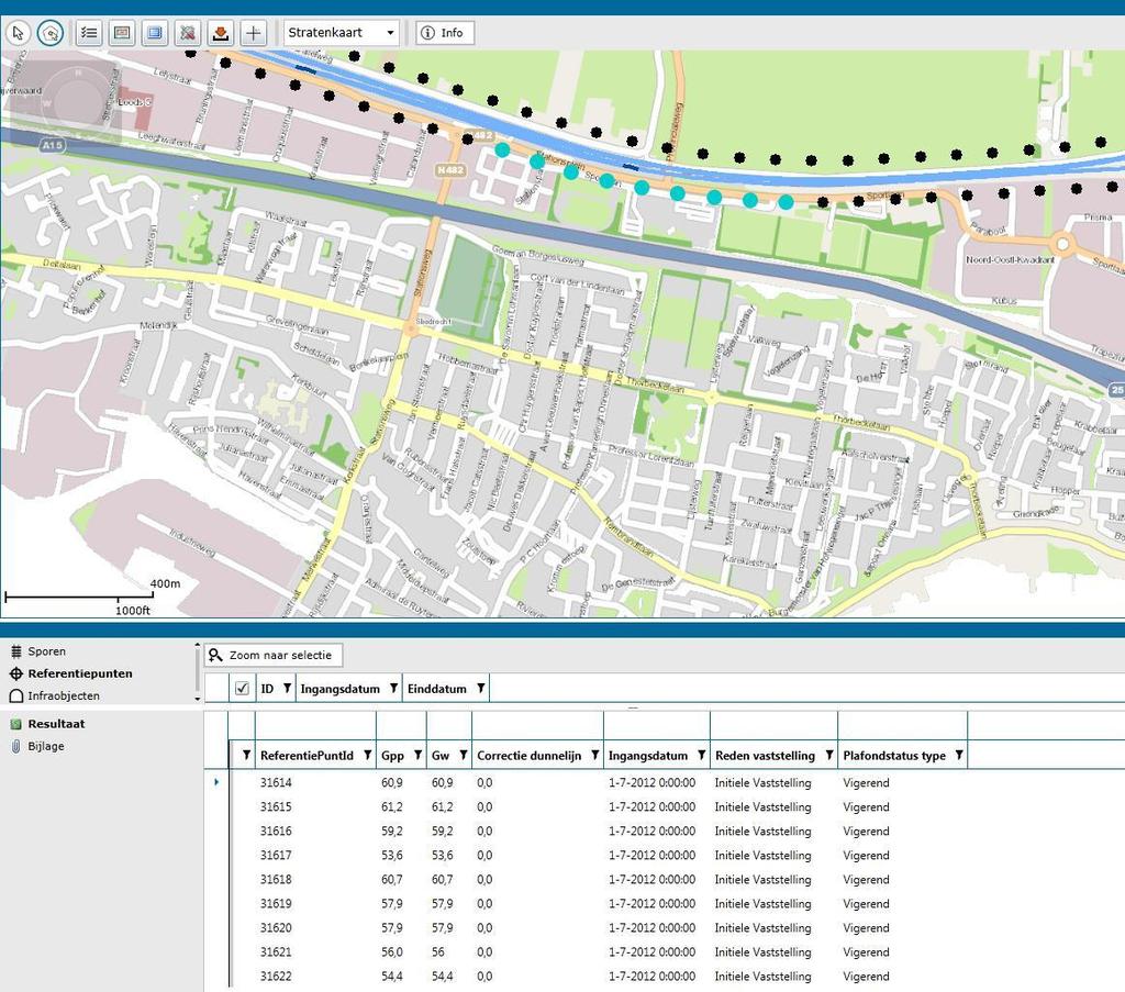 D02 Akoestisch onderzoek weg- en railverkeer 20110458 Herontwikkeling Burgemeester Winklerplein juli 2013 te Sliedrecht blad 7 Het plangebied ligt ten zuiden van de Betuwelijn op een afstand van