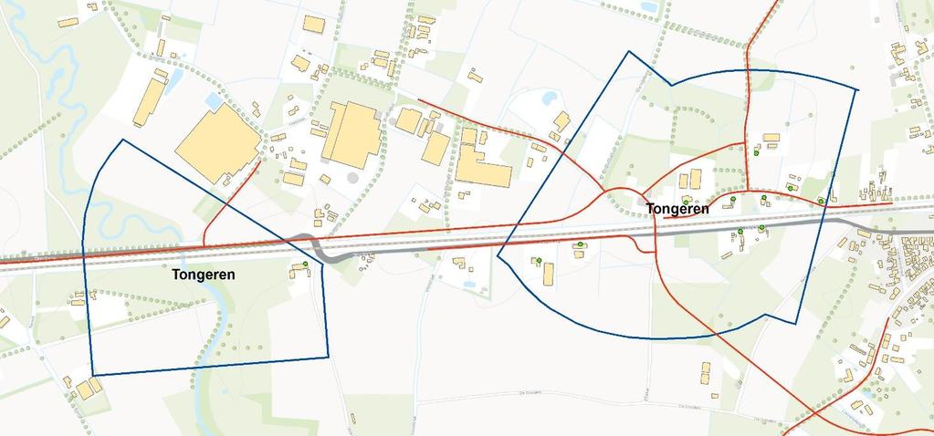 Huidig 2017 Streefwaarde Plan 2028 Toename BESTEMMINGSPLAN VLK IN BOXTEL Binnen de onderzoeksgebieden van Tongeren zijn 11 woningen gelegen.