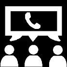 Call Conferencing Overzicht: Interne conferentiekamers Externe conferentiekamers Aantal Toevoegen Beheer Call Conferencing is het maken van conferentiegesprekken ofwel telefoongesprekken met meer dan