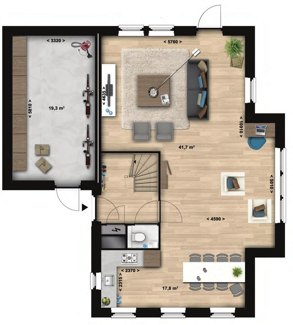 Plattegrond Begane