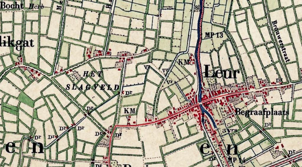 plangebied (bron: beeldbank.cultureelerfgoed.nl) (noord-georiënteerd). Afbeelding 7.