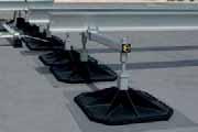 anti-vibratiematten voor voet 450 x 450 mm Regelbaar in de hoogte REGELRE I EM ONDERSTEUNING