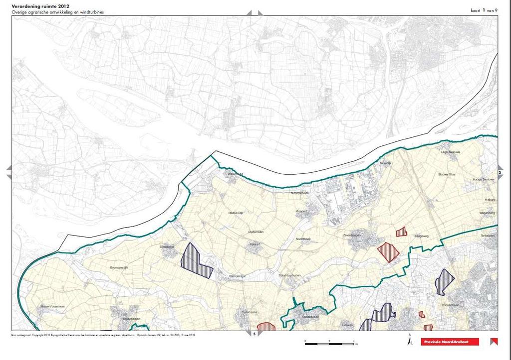 2.3 de provinciale ambitie De provincie Noord-Brabant wil zich inzetten om vóór 2020 320 MW aan windenergie vergund te hebben. Deze doelstelling is tevens de Brabantse bijdrage aan de 6.