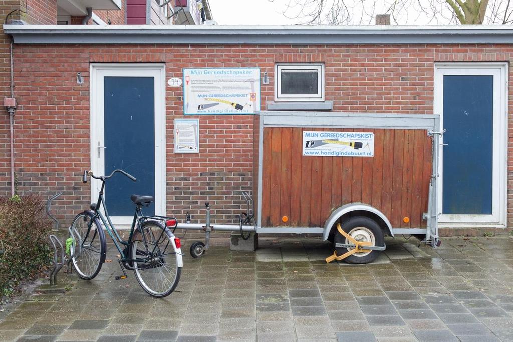 Mijn Gereedschapskist (Groningen) zit gevestigd in een opslagruimte/kelder van flat met