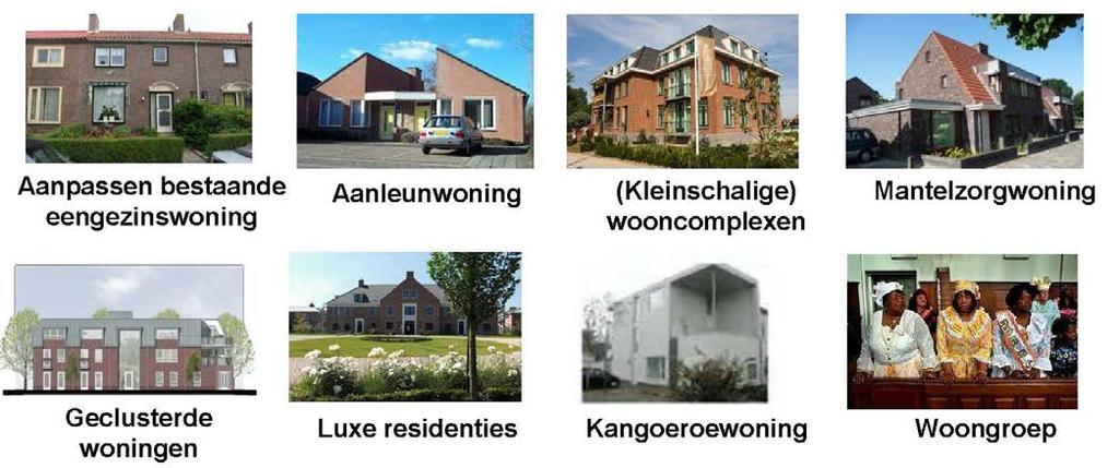 Levensloopwoning 70% vooral richten op aanpassen van bestaande woningen 60% vooral richten op totaalconcepten 67% van de nieuwbouwplannen van