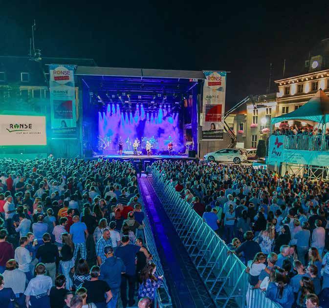 Bij een bruisende stad horen ook festiviteiten en ook daar is Ronse aan een heropflakkering toe.